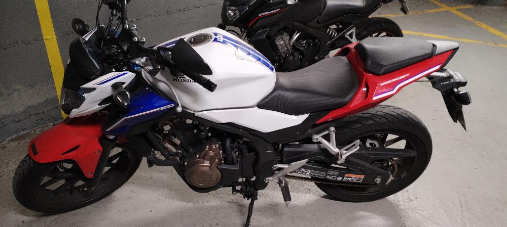 Motorrad verkaufen Honda CB 500 F Ankauf